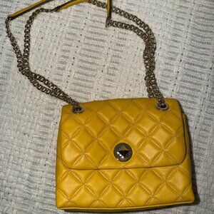 Kate Spade | Natalia Small Flap Crossbody Bag with Adjustable Straps in Yellow